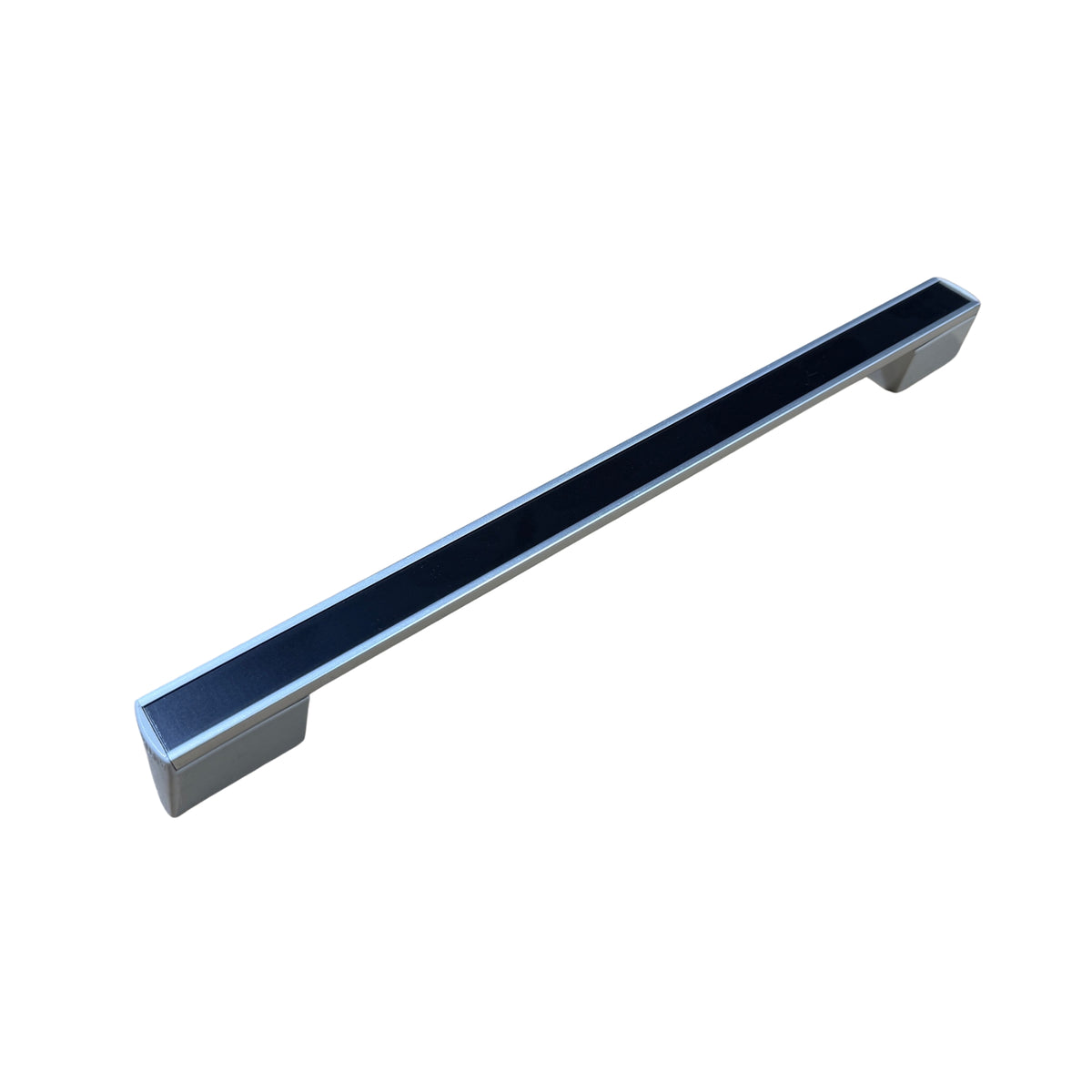 Anthony Door Handle Clear Silver
