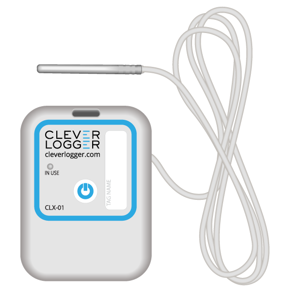 Clever Logger 2nd Gen Temperature Sensor With External Probe