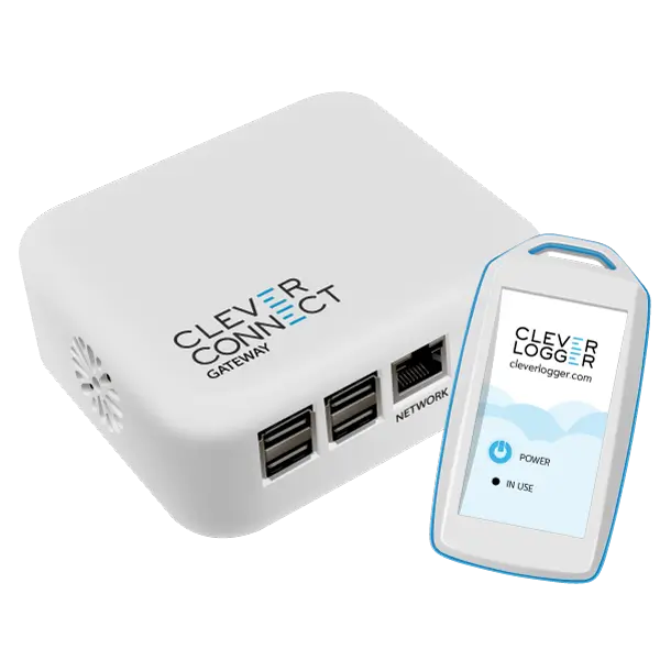 Clever Logger 2nd Gen Temperature Data Logging Alarm System Starter Kit