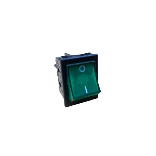 Green Illuminated Rocker Switch